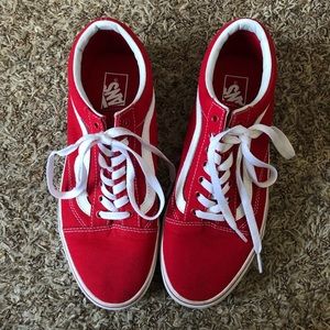 red vans old skool